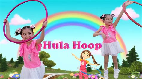 Easy Hula Hoop Dance For Kids Cute Kid Hula Hoop Dancing Youtube