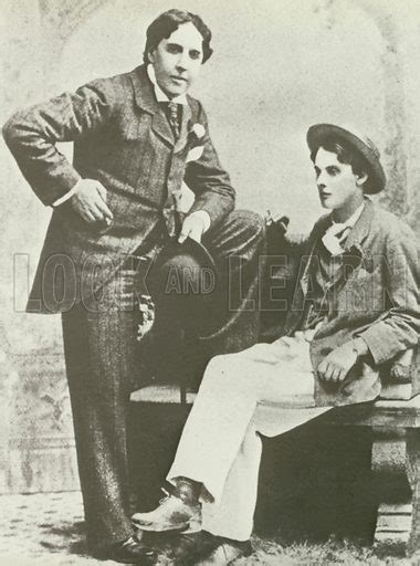 Oscar Wilde And Lord Alfred Douglas Stock Image Look And Learn