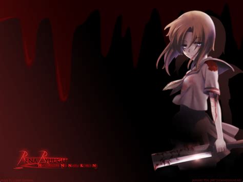 Higurashi No Naku Koro Ni Wallpaper Rena Ryuugu Minitokyo