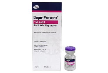 DEPO PROVERA MG ML STERIL AKOZ SUSPANSIYON Fiyatı