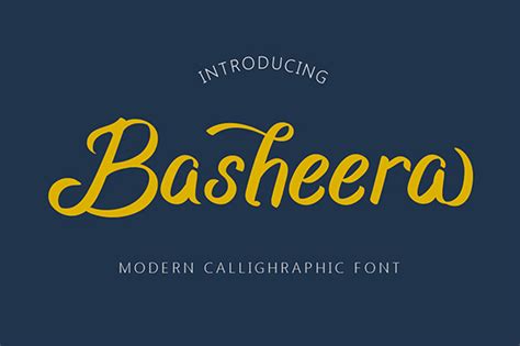 Basheera Font By Cassavatype · Creative Fabrica