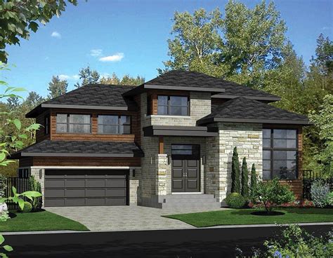 Two Story Contemporary House Plan Pm Architectural Designs Vrogue