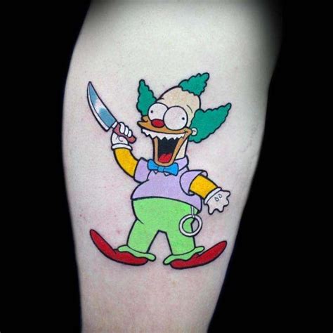 45 Of The Best Simpsons Tattoos Tatuaje De Los Simpsons Tatuajes