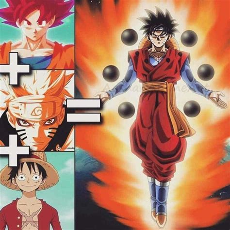 Goku Naruto E Rufy In Un Unico Personaggio Ecco Limmagine Popcorn Tv