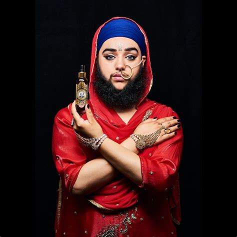 Model Harnaam Kaur Known As The Bearded Lady Lands A Beard Oil Campaign