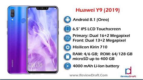 Huawei y9 (2019) smartphone specs, with the processor, the memory, resolution, density, size, weight, material, video sensor, photo, sar head and technical specifications of the huawei y9 (2019) smartphone. Huawei Y9 2019 Full Specs | Belgium Hotels 5 Star