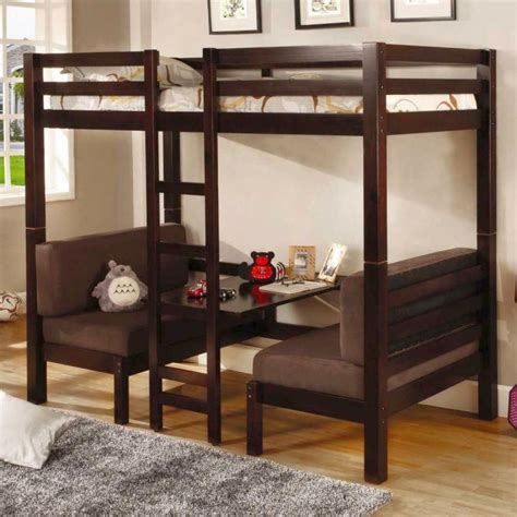 The bunk bed is one where the bed frame will be kept on top of another bed. 17 Smart Bunk Bed Designs for Adults Master Bedroom