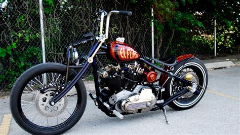 Free Download Harley Sportster Bobber Chopper Hd Wallpaper 1600x945
