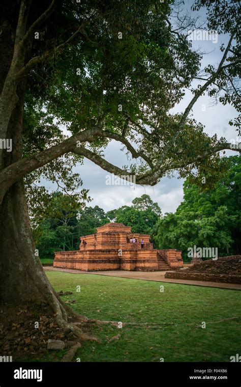 Candi Tinggi One Of The Brick Temples At Muarojambi Temple Compound In