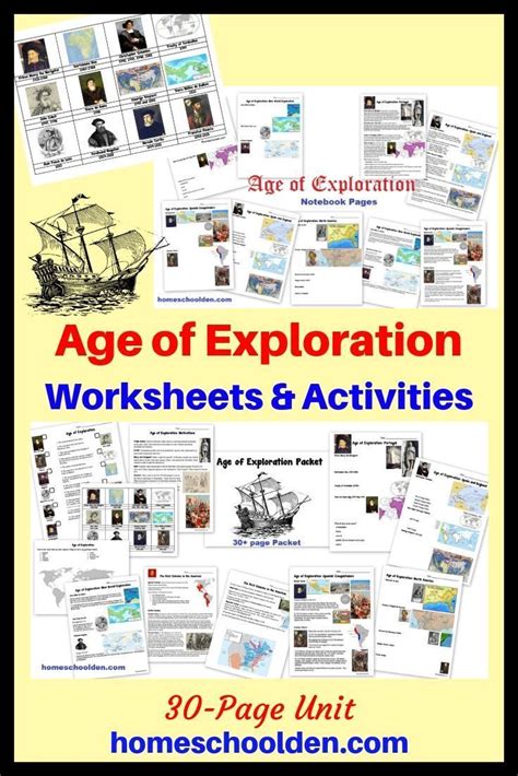 Age Of Exploration Worksheet Pdf Answers