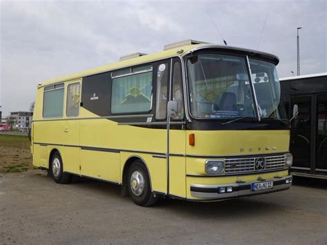Chcete prodat nebo koupit autobus? Oldtimer Setra S 80 Wohnmobil, Landau 17.04.2015 - Bus-bild.de