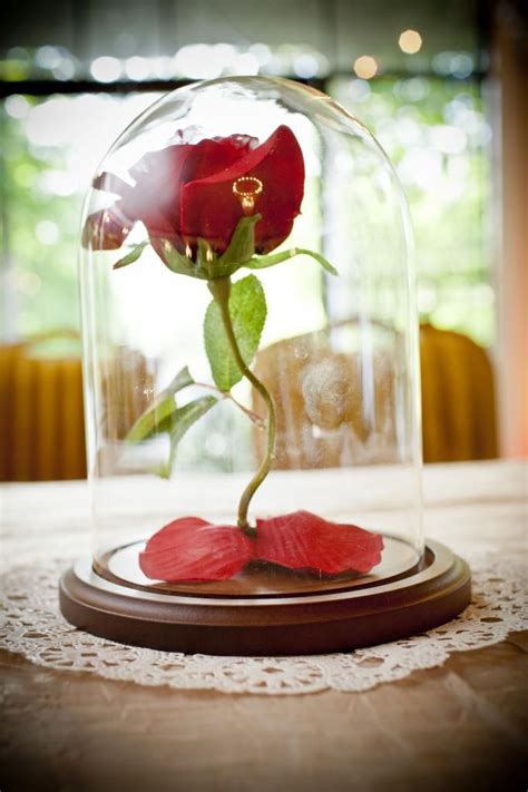 Sweetheart Table Centerpiece Beauty And The Beast Wedding