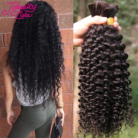 soft malaysian kinky curly virgin hair human braiding hair bulk afro kinky bulk hair human hair