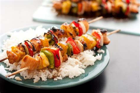 Berik ate … the pizza and his brother had the rest of it. Grilled Chicken Teriyaki Kebobs - Cooking Classy ...