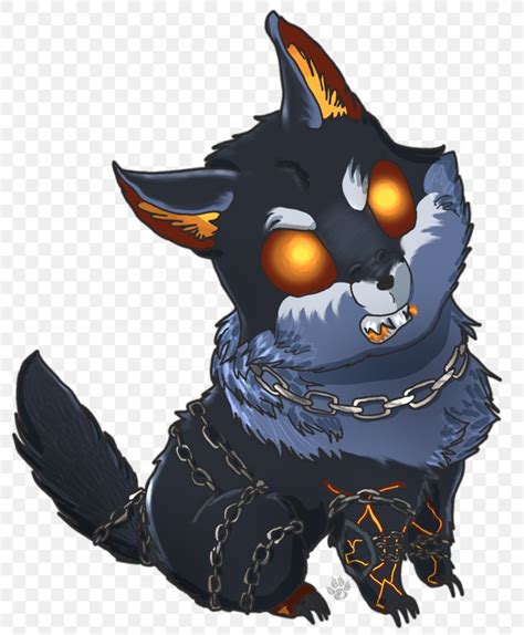 Cat Smite Fenrir Gray Wolf Video Game Png 800x993px Cat Art