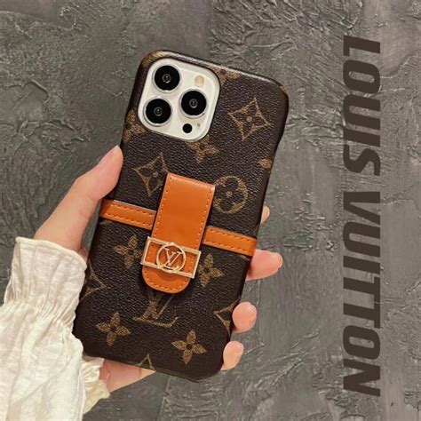 Louis Vuitton Iphone 14 Pro Max Leather Case