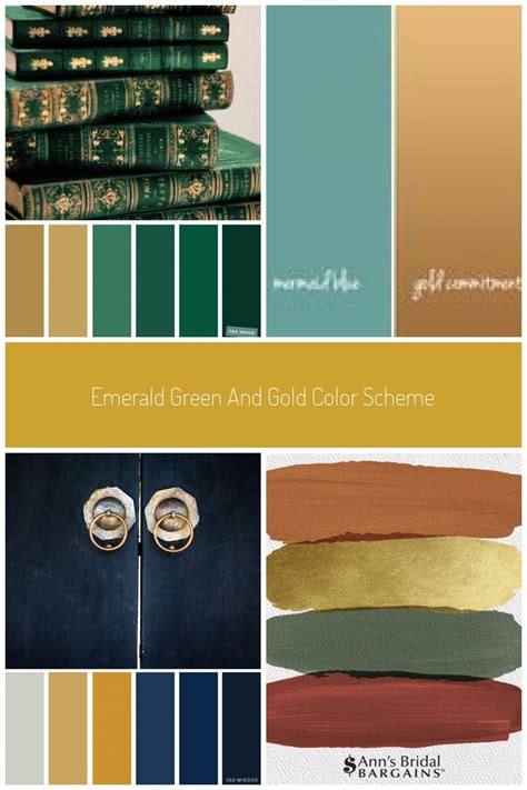 Emerald Green And Gold Color Scheme Fabmood Wedding Colors Wedding Themes Wedding Color