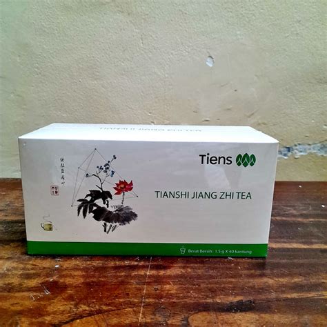 jiang zhi tea green tea tianshi tiens toko elmanna