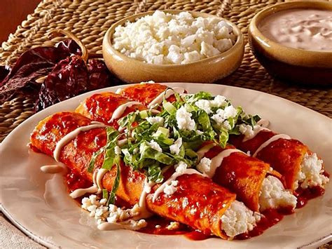 Soften tortillas, fill with american cheese and roll up. Authentic Queso Fresco Enchiladas with Chipotle Crema ...