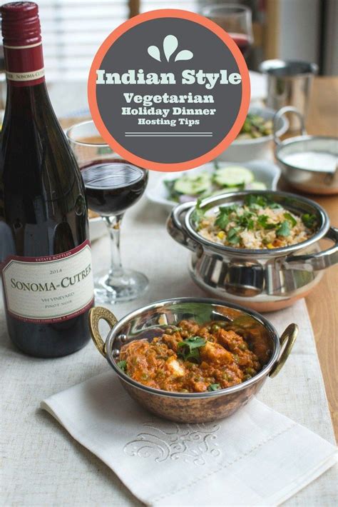 My mantra is meal planning for the week and meal preparation for it in advance. Indian Style Vegetarian Holiday Dinner Menu -- Recipes to ...