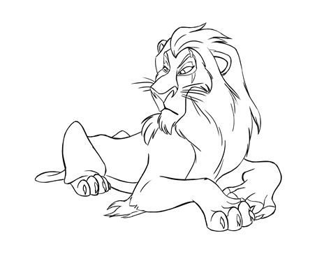 Scar Coloring Pag Coloring Pages