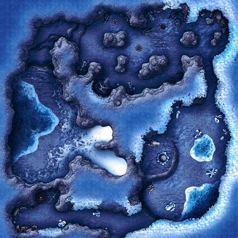 Ice Cavern Map