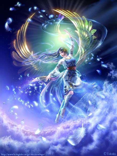 Takaki Beautiful Fantasy Art Fantasy Art Angels Angel Pictures