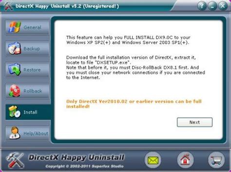 Directx Happy Uninstall Indir Windows Directx Kaldırma Yedekleme