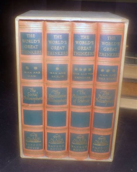 Early Mid Century 1947 Set Of 4 First Edition Philosophy Etsy Canada