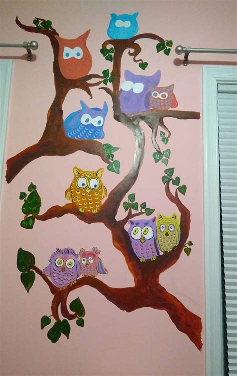 Owl Mural Snyders Sunshine Art Studio