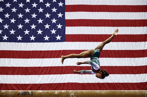 Simone Biles Won Her Sixth National All Around Title And Landed A Triple Double Wtop News