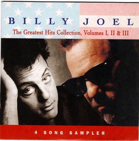 Billy Joel The Greatest Hits Collection Volume I Ii And Iii Cd