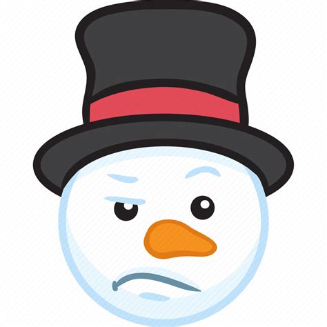 Christmas Emoji Emoticon Smiley Snowman Winter Icon Download On