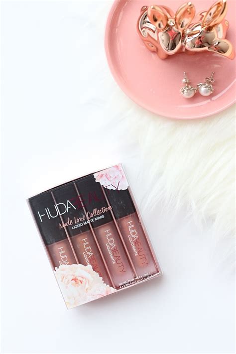 Huda Beauty Liquid Matte Minis Nude Love Collection Beautyloves