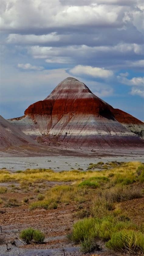 Mountains In The Painted Desert Petrified Forest National Park