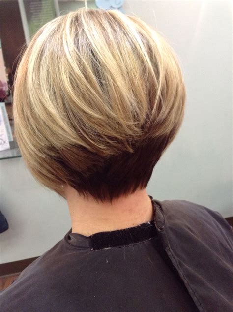 Back View Of Wedge Haircuts For Women Over 60