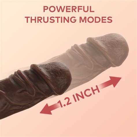 Multispeed Realistic Thrusting Dildo Vibrator G Spot Clit Vibrating Sex