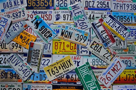 Complete Set All 50 States Usa License Plates Lot Of Good Etsy