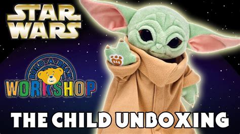 The Child Baby Yoda Build A Bear Unboxing Star Wars The