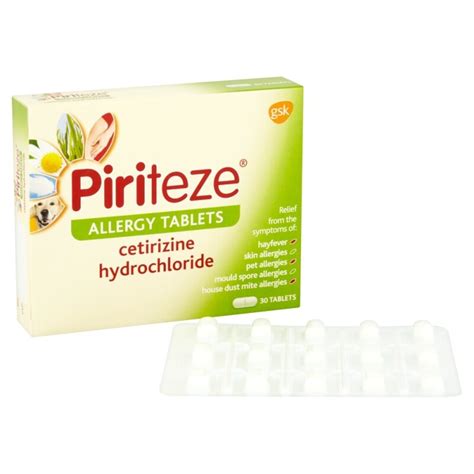Buy Piriteze One A Day Tablets 30 Tablets Chemist Direct