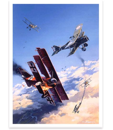 Knights Of The Sky By Nicholas Trudgian Ltd Edition Military Art