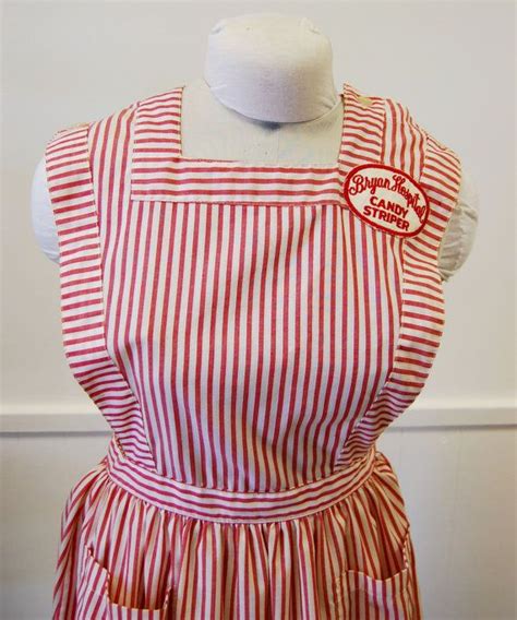 Vintage 1950s Or 60s Candy Striper Uniform Bryan Hospital Etsy