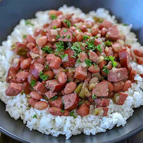 Cajun Red Beans And Rice Yummy Healthy Easy