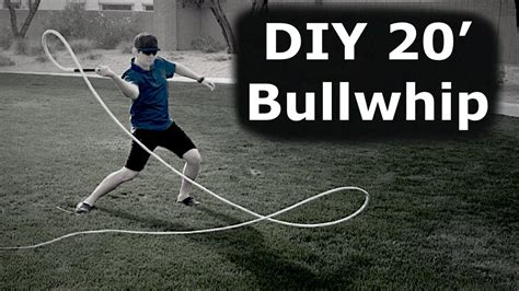 How To Make A 20 Bullwhip Diy Build Youtube