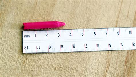 The red lines on these rulers are marked at 1/2, and 1. How to Read mm on a Ruler | Sciencing