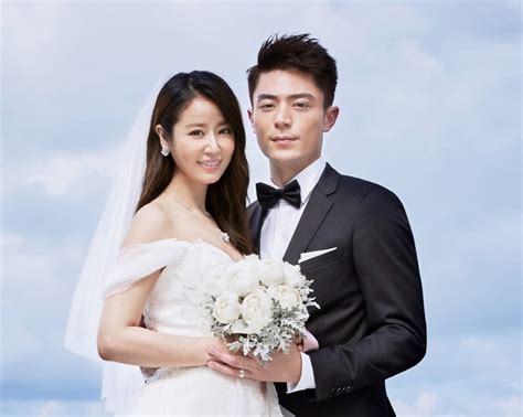 The groom's father charles heung was an actor before he became a producer. Wallace Huo