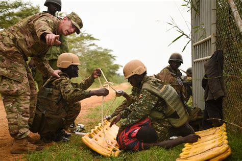 Ugandan Battle Group 22 Conducts Medical Exercise During Pre Deployment Training