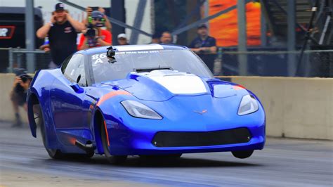 6 Second Pro Mod Corvette C7 At Hot Rod Drag Week 2021