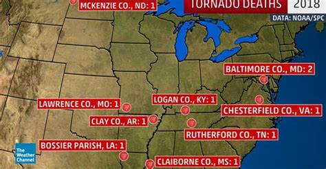 Us Had Its 10th Tornado Death Of 2018 Last Weekend But This Year Is