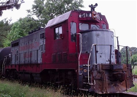 Locomotive 517 A Cf7 Is The Main Power On The Commonwealth Railway
